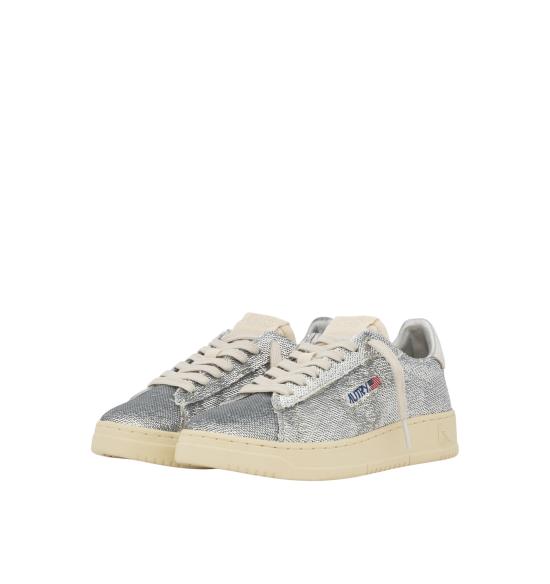 25FW 오트리 달라스 로우 고트스킨 스니커즈 ADLWTI05 SILVER WHT - AUTRY