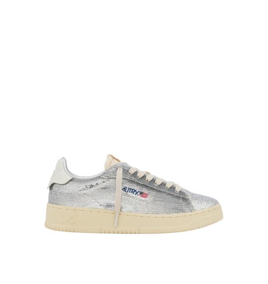25FW 오트리 달라스 로우 고트스킨 스니커즈 ADLWTI05 SILVER WHT