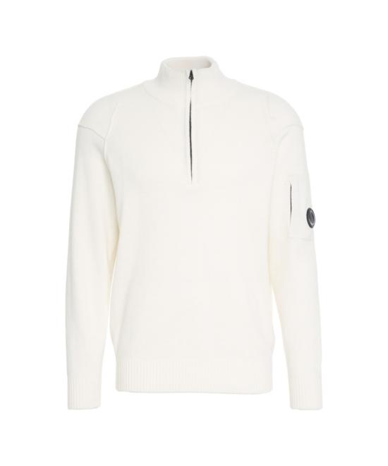 25FW 씨피 컴퍼니 집업 니트 KN709A 110149A White