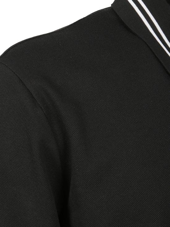 25FW 알렉산더 맥퀸 폴로 티셔츠 847736QXAAK1000 Black - ALEXANDER MCQUEEN