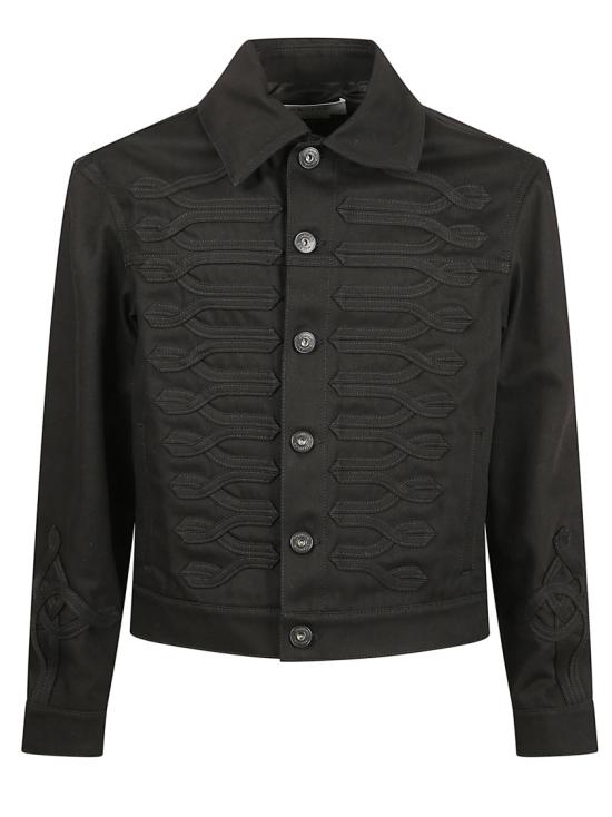 25FW 알렉산더 맥퀸 데님 843446QYAAC1000 Black