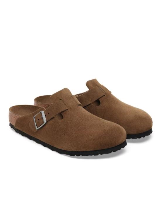 25FW 버켄스탁 BOSTON 보스턴 소프트 풋베드 블로퍼 1030861 Brown - BIRKENSTOCK