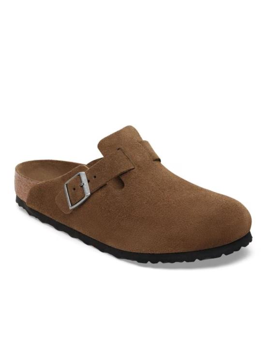 25FW 버켄스탁 BOSTON 보스턴 소프트 풋베드 블로퍼 1030861 Brown - BIRKENSTOCK