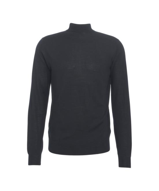 25FW 젠더 터틀넥 LU1ML RM16R Black