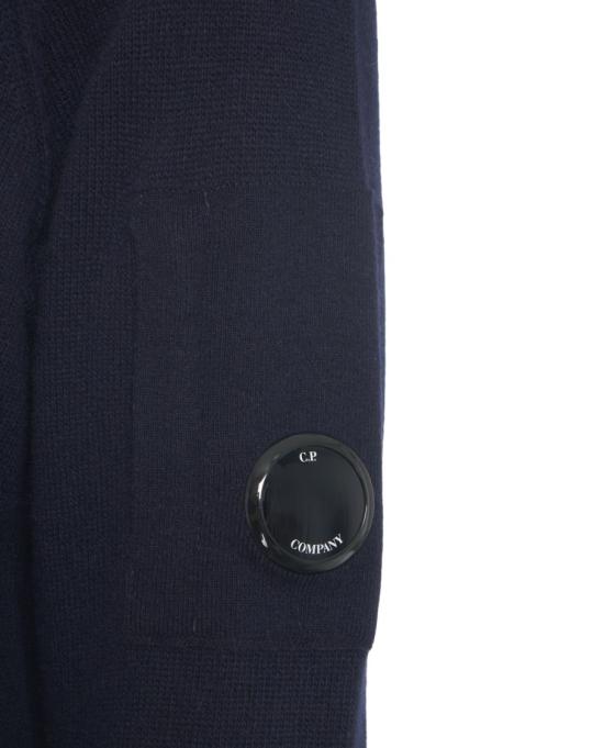 25FW 씨피 컴퍼니 스웨터 KN707A 110149A Black - C.P. COMPANY