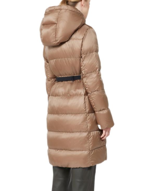 25FW 막스마라 세이파르 후드 벨트 패딩 자켓 2529496015600072 Pink - MAX MARA