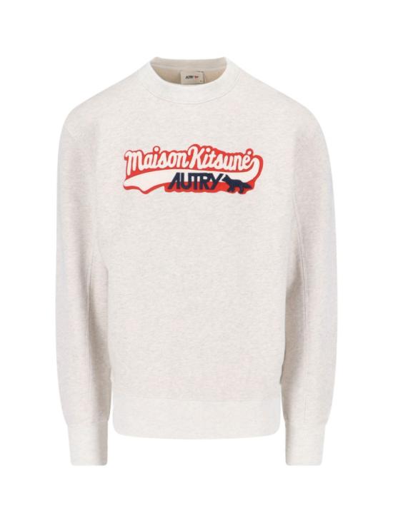 25FW 오트리 긴팔 티셔츠 SWPXMK1M Grey