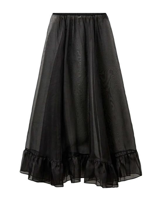  더 가먼트 롱 스커트 가먼트 비발디 스커트 블랙