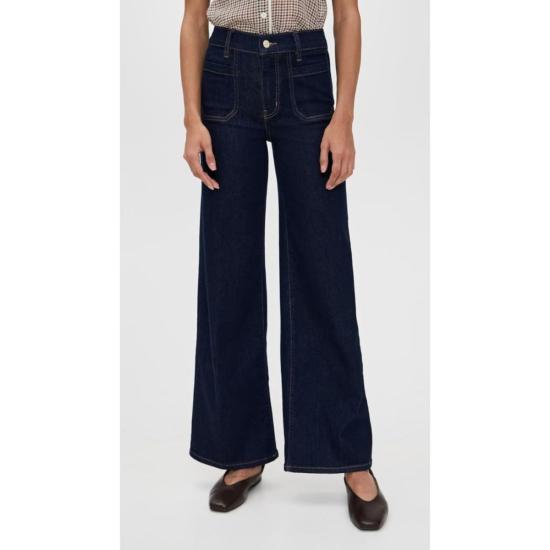  프레임 데님 팬츠 르 슬림 팔라쪼 모더니스트 포켓 진 린스 - FRAME