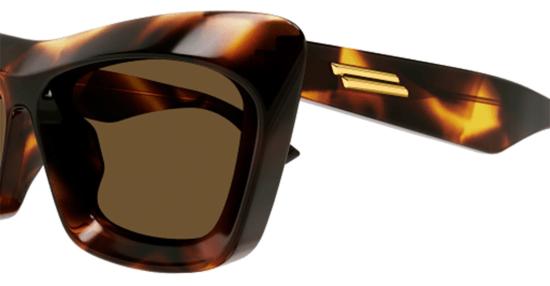 25FW 보테가베네타 안경 BV1283S 002 Brown - BOTTEGA VENETA