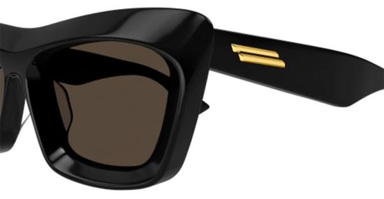 25FW 보테가베네타 안경 BV1283S 001 Black - BOTTEGA VENETA