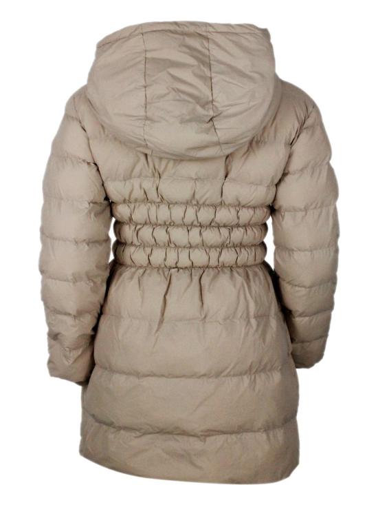 25FW 알마니 롱패딩 XW000652AF15984U1051 BEIGE SAND - ARMANI