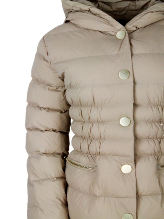 25FW 알마니 롱패딩 XW000652AF15984U1051 BEIGE SAND - ARMANI