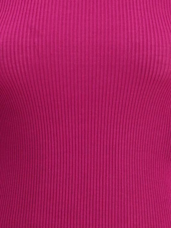 25FW 생로랑 터틀넥 637869YAPK2 5702 PINK - SAINT LAURENT