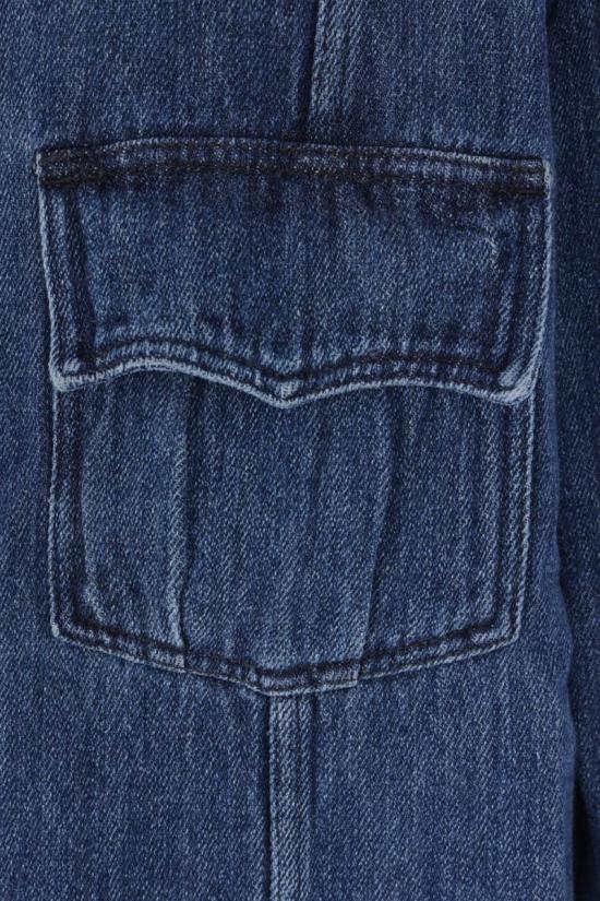 25FW 나마체코 긴팔 셔츠 NW25401N1350WA5300 OCEAN BLUE - NAMACHEKO