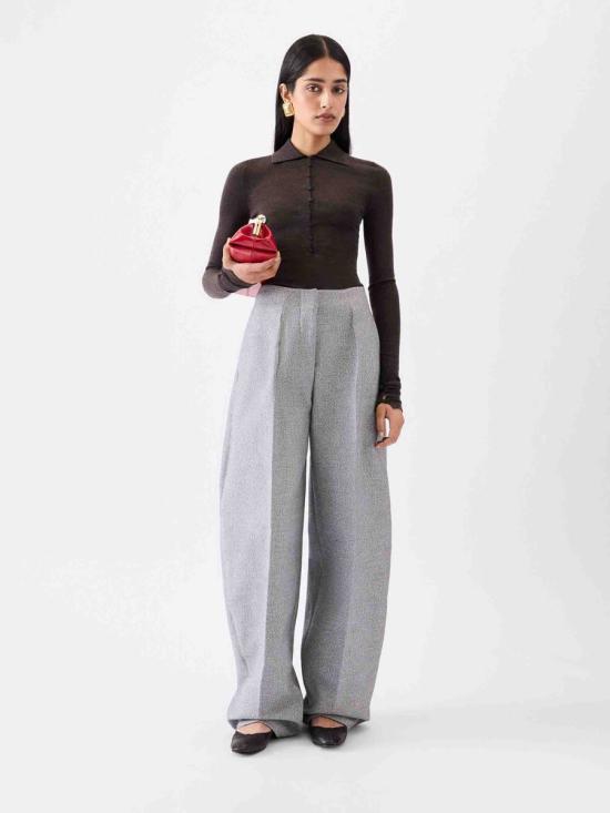 25FW 자크뮈스 스웨터 25HPOW00806AK00145 880DARK BROWN Brown - JACQUEMUS