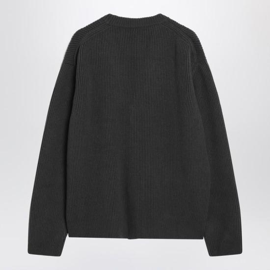 25FW 구찌 울 캐시미어 립 니트 가디건 833501XKEYK R GUC 3019 GREEN - GUCCI