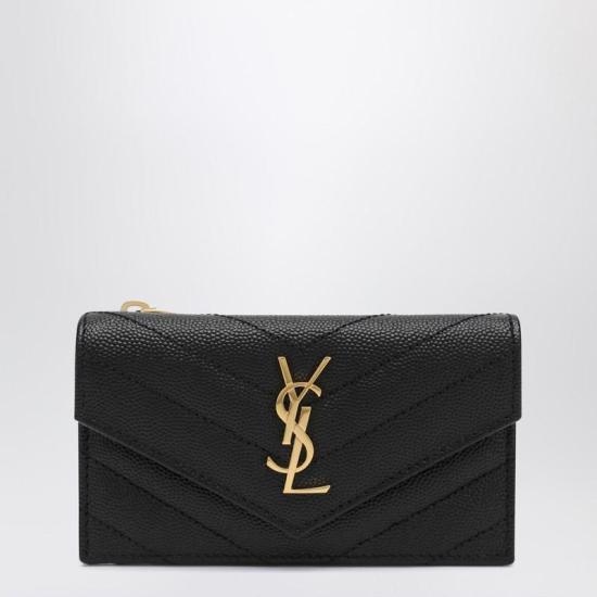 25FW 생로랑 지갑 612808BOW01 R YSL 1000 Black