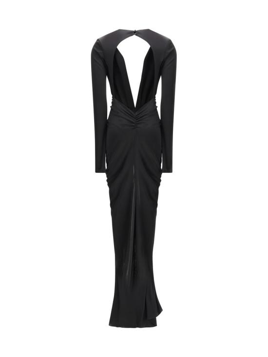 25FW 안다마네 롱 원피스 TM180149ATJP184 999 Black - ANDAMANE