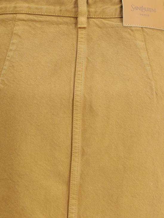 25FW 생로랑 스커트 845698Y09WJ 6900 Beige - SAINT LAURENT