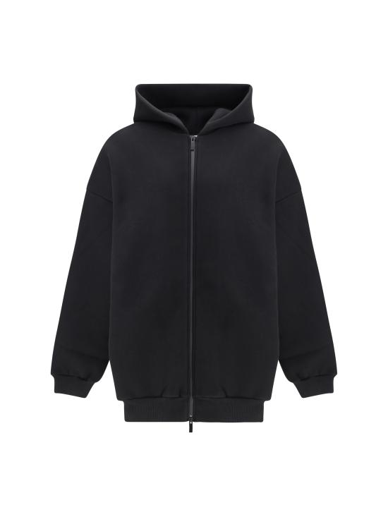 25FW 피어오브갓 후드 티셔츠 FG25FW12120FLC 001 BLACK