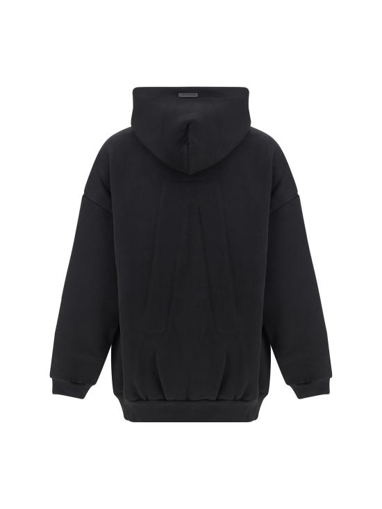 25FW 피어오브갓 후드 티셔츠 FG25FW12120FLC 001 BLACK - FEAR OF GOD