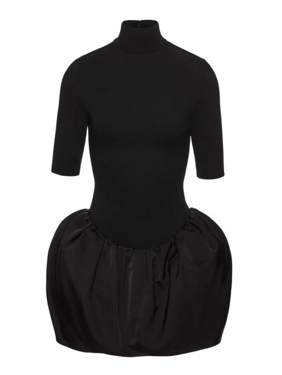 25FW 마그다뷰트림 원피스 208925 BLACK Black