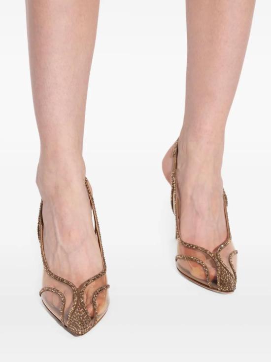 25FW 지안비토로시 힐/펌프스 G9551295RICBGNBMKB BRONZE MEKONG BRONZE - GIANVITO ROSSI