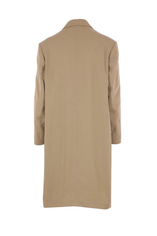 25FW MM6 메종마르지엘라 코트 SH2AA0019M35631706 Beige - MM6 MAISON MARGIELA