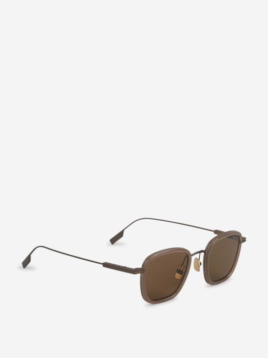 25FW 에르메네질도제냐 안경 EZ027747 51EBrown BROWN - ERMENEGILDO ZEGNA
