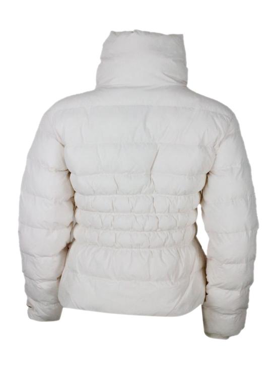 25FW 알마니 숏패딩 XW000653AF15984U1003 WHITE - ARMANI