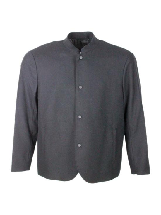 25FW 알마니 자켓 XM001196AF16644UC001 Black