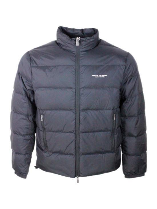 25FW 알마니 숏패딩 XM001575AF16927UB001 Black