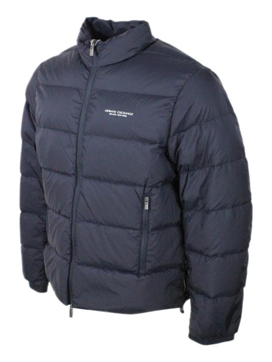 25FW 알마니 숏패딩 XM001575AF16927UB101 BLUE - ARMANI