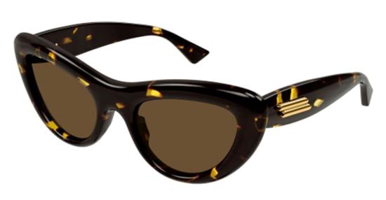 25FW 보테가베네타 안경 BV1282S 002 Brown - BOTTEGA VENETA