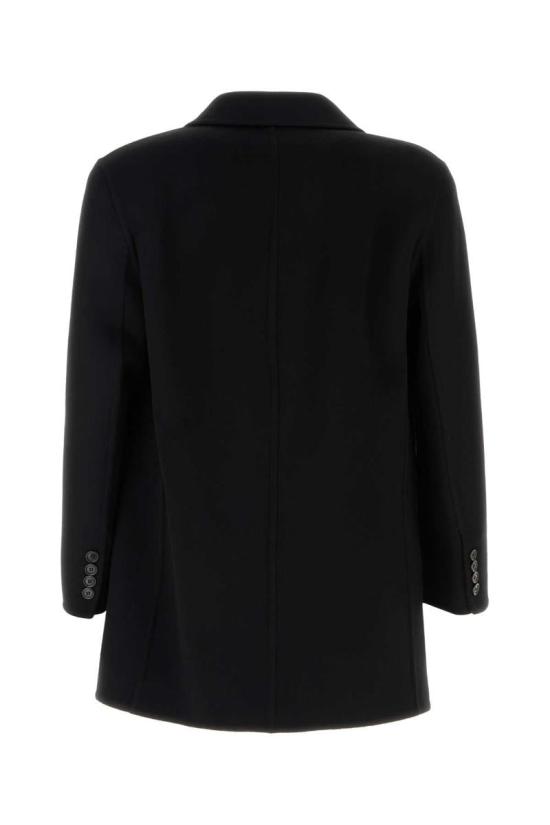 25FW 생로랑 코트 837180Y060R 1005 NOIRPROFOND - SAINT LAURENT