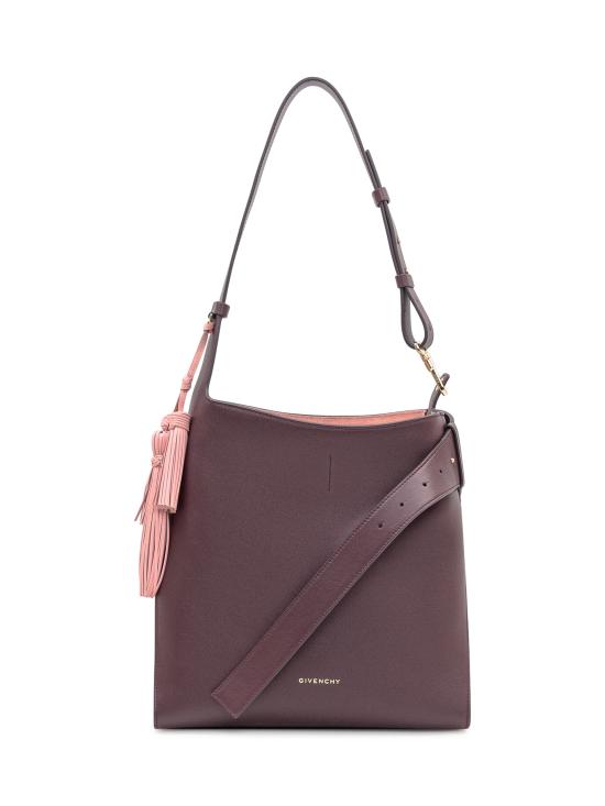 25FW 지방시 미디엄 벨티드 호보백 BB512ZB29Z 604 BURGUNDY