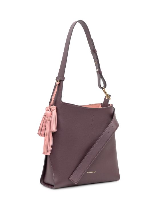 25FW 지방시 미디엄 벨티드 호보백 BB512ZB29Z 604 BURGUNDY - GIVENCHY