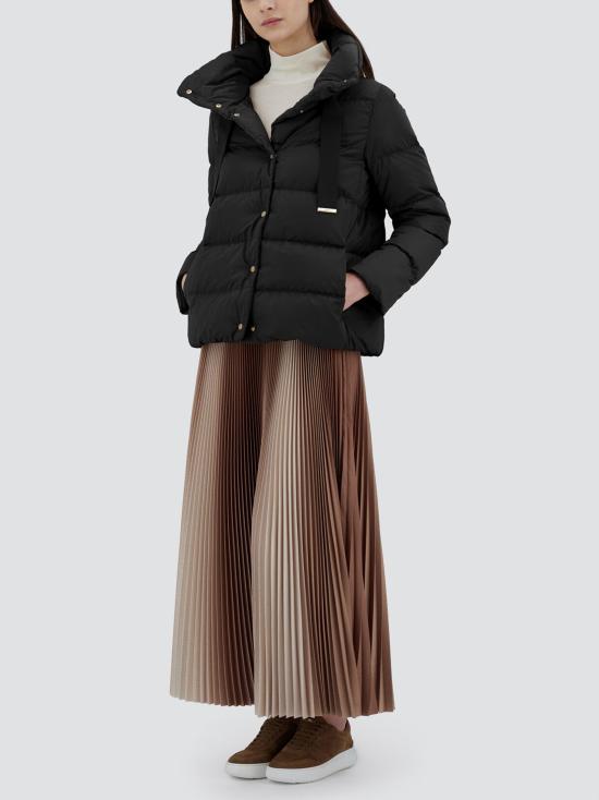 27FW 에르노 새틴 케이 다운 자켓 PI001936D12170Z 9300 NERO - HERNO