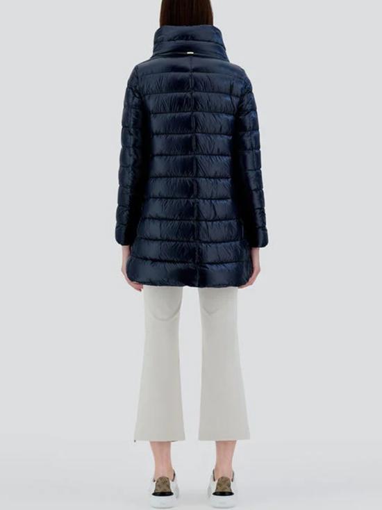 27FW 에르노 아멜리아 A 쉐입 패딩 PI0505DIC12017Z 9200 BLU - HERNO