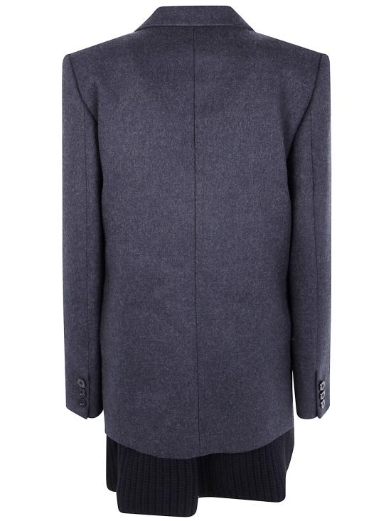 25FW 사카이 수트 자켓 25 08206 327 CLEAR GRAY BLACK - SACAI