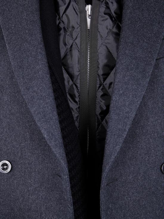 25FW 사카이 수트 자켓 25 08206 327 CLEAR GRAY BLACK - SACAI