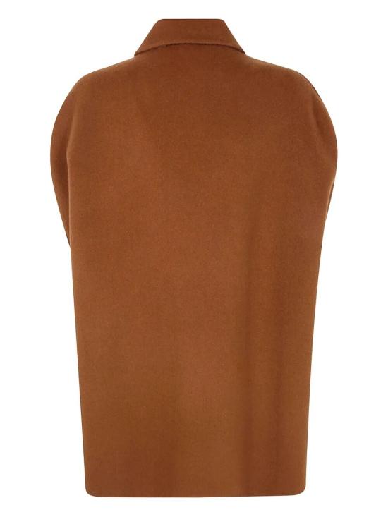 25FW 리비아나 콘티 케이프 F5WW52 T94 CARAMELLO - LIVIANA CONTI