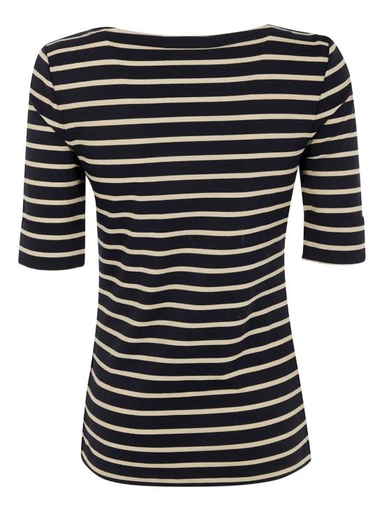 25FW 랄프 로렌 반팔 티셔츠 200980044 002 BLACK GOLD METALLIC - RALPH LAUREN