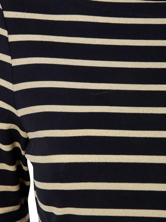 25FW 랄프 로렌 반팔 티셔츠 200980044 002 BLACK GOLD METALLIC - RALPH LAUREN