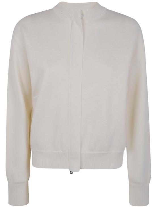 25FW 막스마라 PELAGO 펠라고 버진울 가디건 2521346022600 001 WHITE