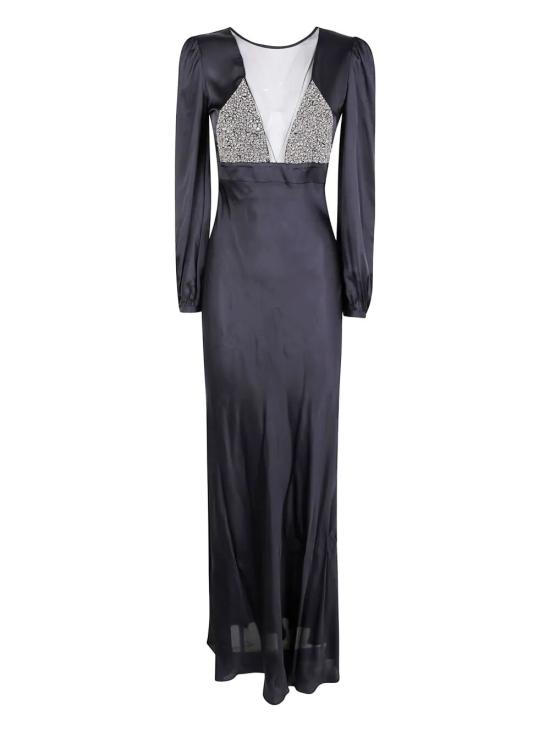 25FW 트윈셋 미디 원피스 252TT2131 00006 BLACK - TWINSET