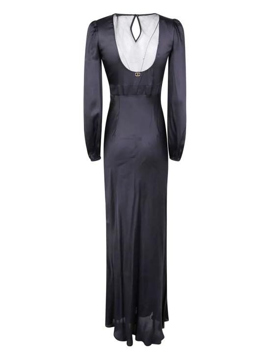 25FW 트윈셋 미디 원피스 252TT2131 00006 BLACK - TWINSET