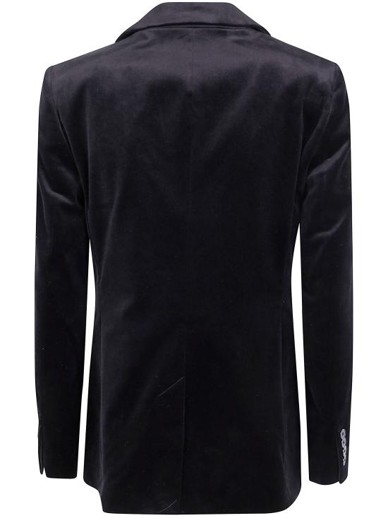 25FW 랄프 로렌 수트 자켓 200979961 001 BLACK VELVET - RALPH LAUREN