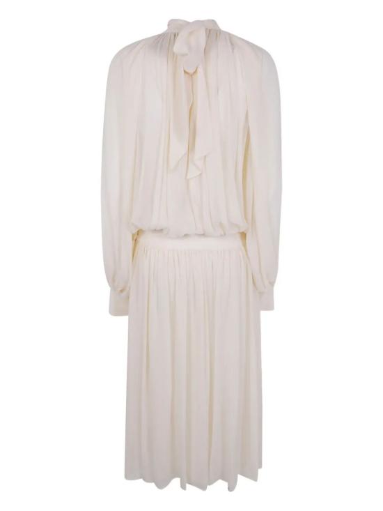 25FW 세미쿠튀르 미디 원피스 S5WU11 A132 CHALK - SEMI-COUTURE